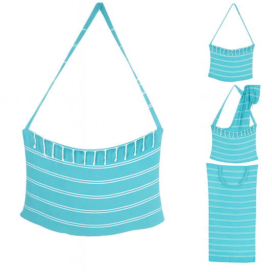 2-in-1 Beach Towel Tote