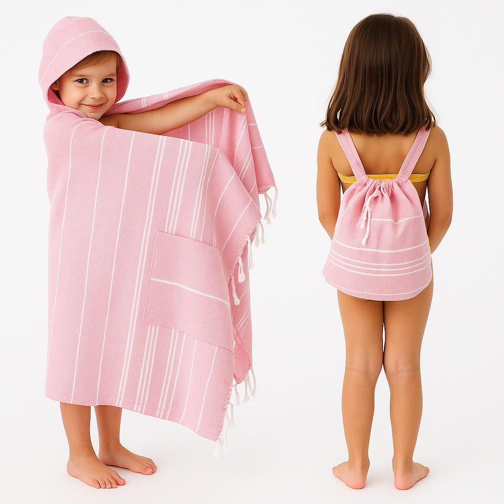 Girls 3-in-1 Beach Towel
