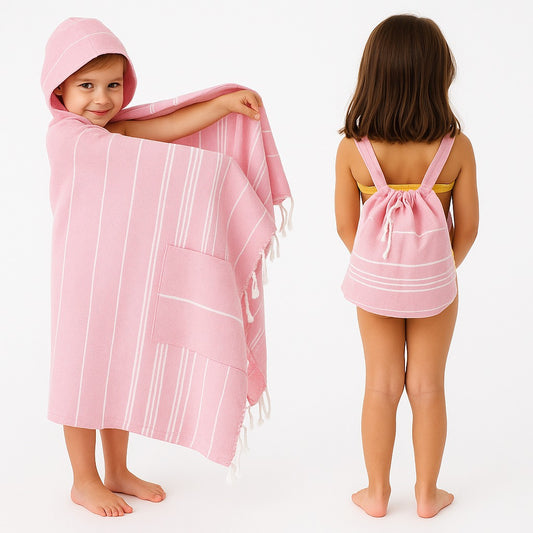 Girls 3-in-1 Beach Towel